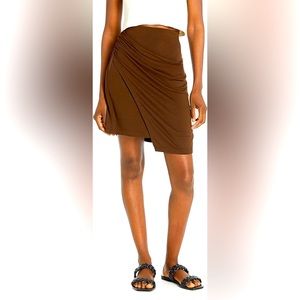 VINCE Gathered Skirt